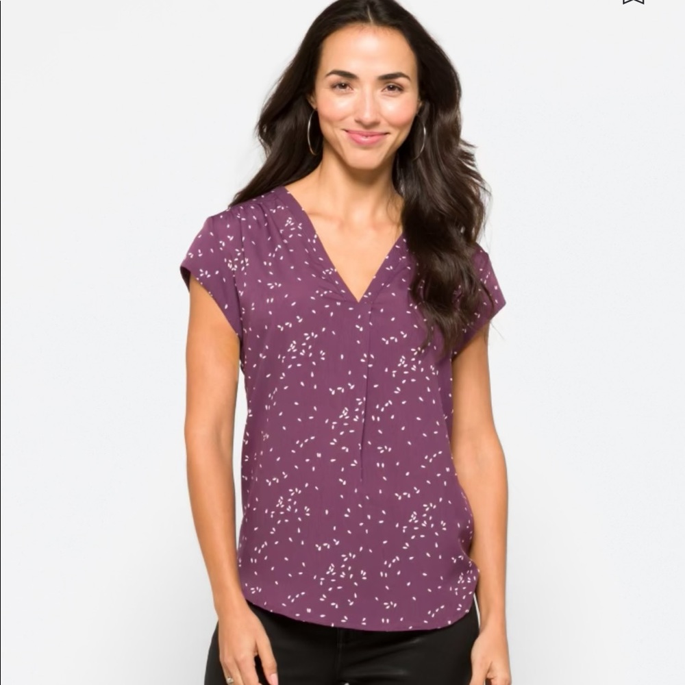 Lillian V-Neck Blouse